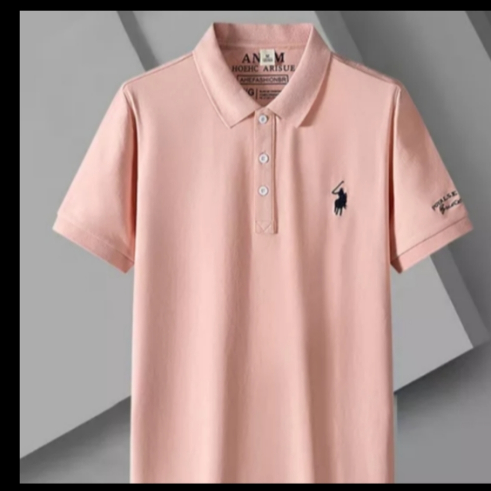 Women,/Men's short Sleeve All Cotton Polo Small